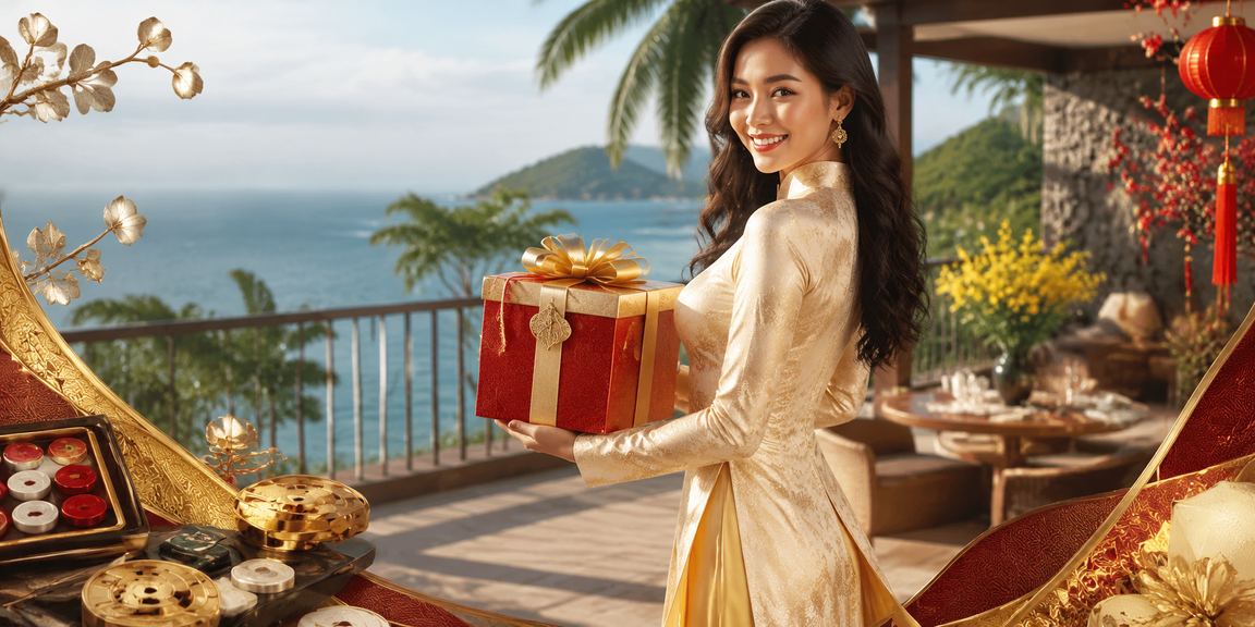 Người phụ nữ áo dài tại Buôn Ma Thuột tham gia game bài trên 7ps