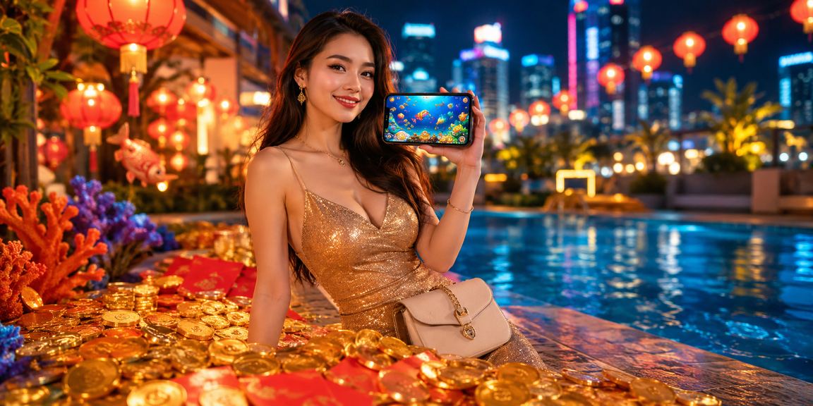 Đèn lồng và phong bì đỏ tại TP. Hồ Chí Minh trong không khí lễ hội may mắn