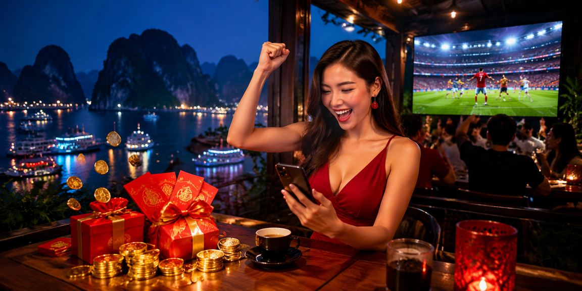 Người dùng tại Ninh Bình thư giãn với cà phê và kiểm tra thông tin tài khoản an toàn